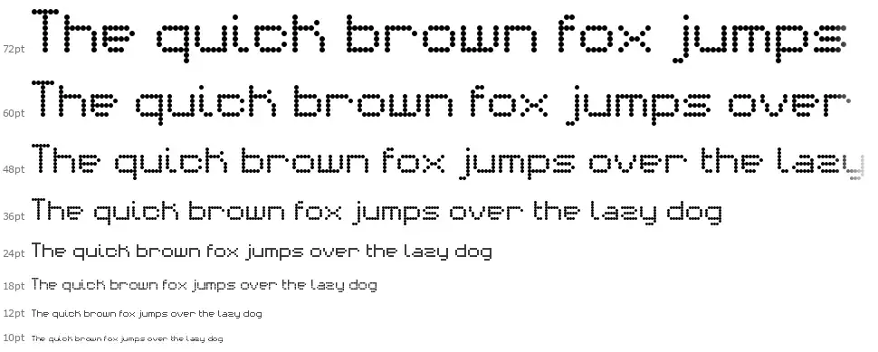 Matrixdancerfont waterfall