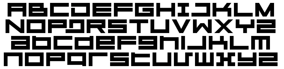 Megatonfont specimens