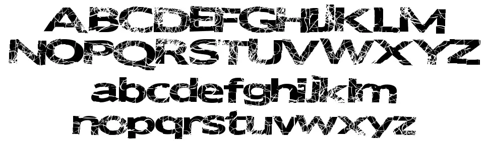 Metal Crimefont specimens