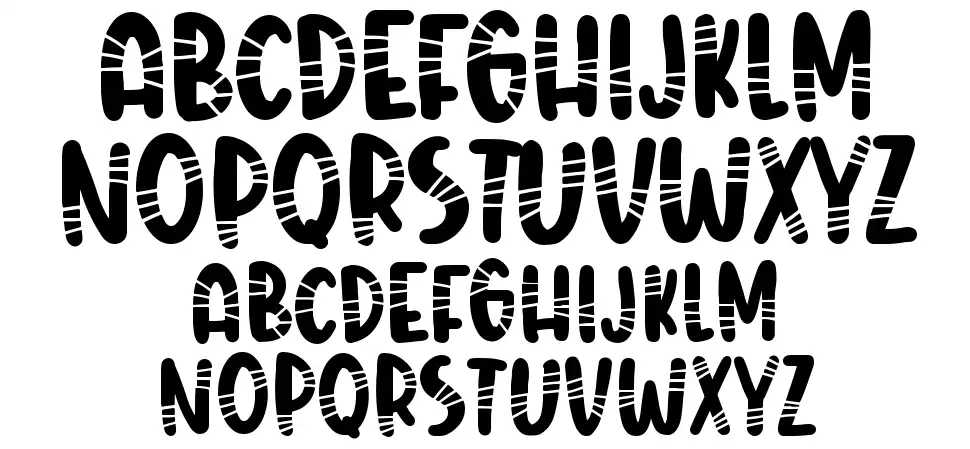 Mister Rockyfont specimens