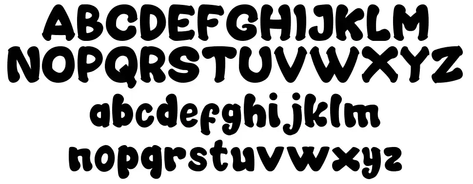 Mocca Sweetfont specimens