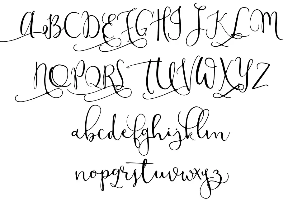 Modestyfont specimens