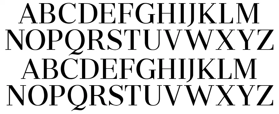 Momentofont specimens