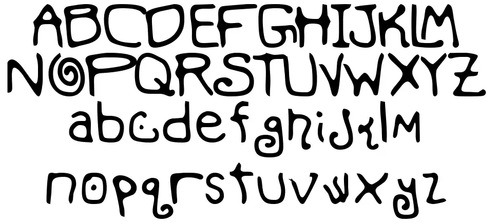 Mondo Messo Fontofont specimens