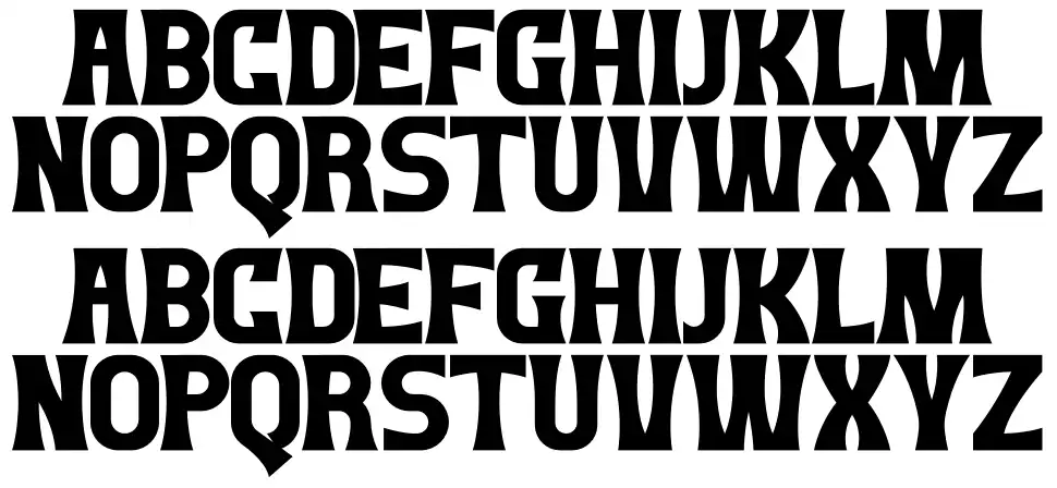 Monstarfont specimens