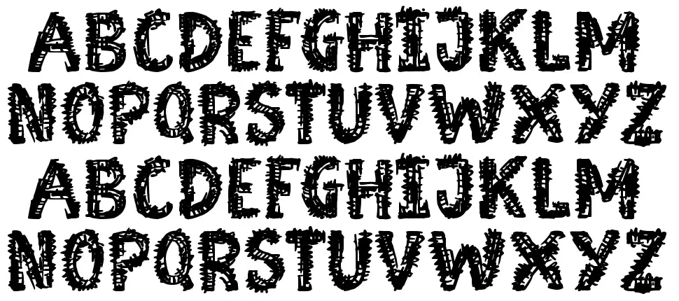 Moonstreetfont specimens