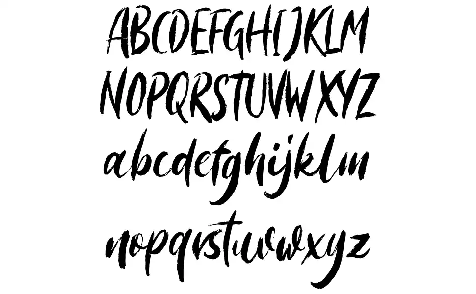 Morriles Scriptfont specimens