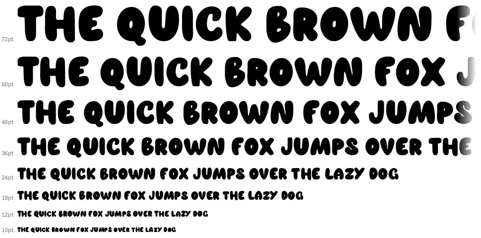 Mr. Simplyfont waterfall