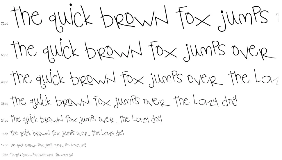 MTF Notebookfont waterfall