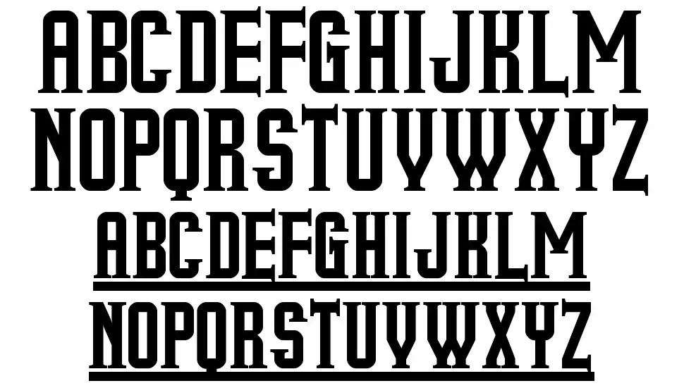 My Older Life Stfont specimens