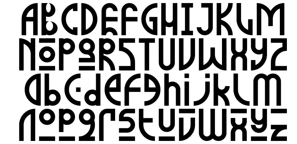 Mythology Of Egyptfont specimens