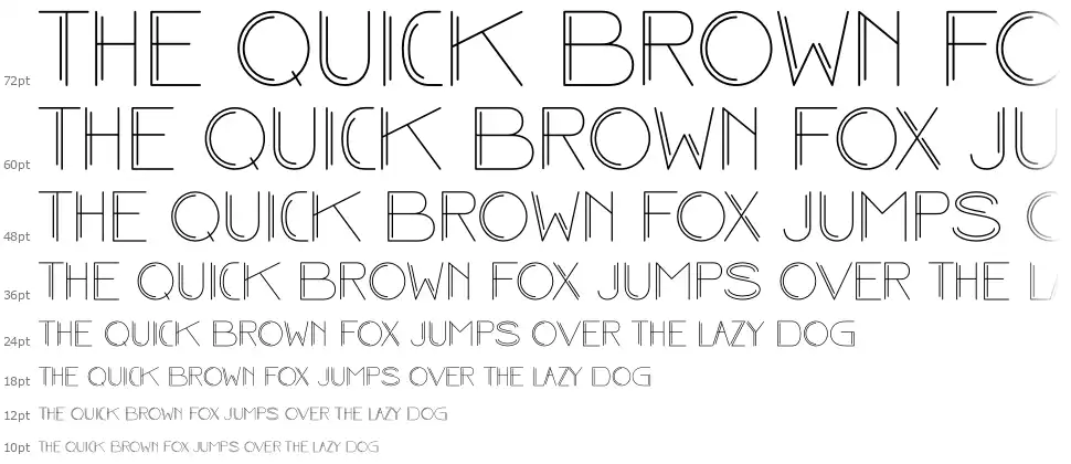 Neon Magicfont waterfall