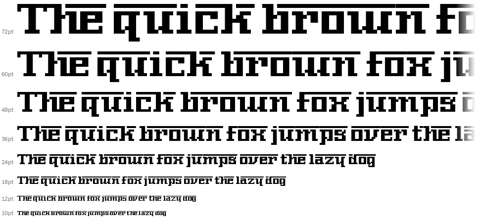 Nerima Numberfont waterfall
