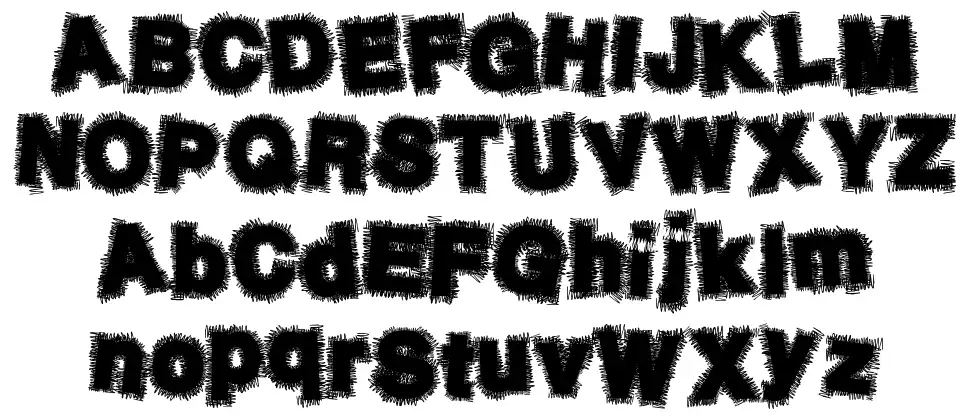 NeuroTickfont specimens
