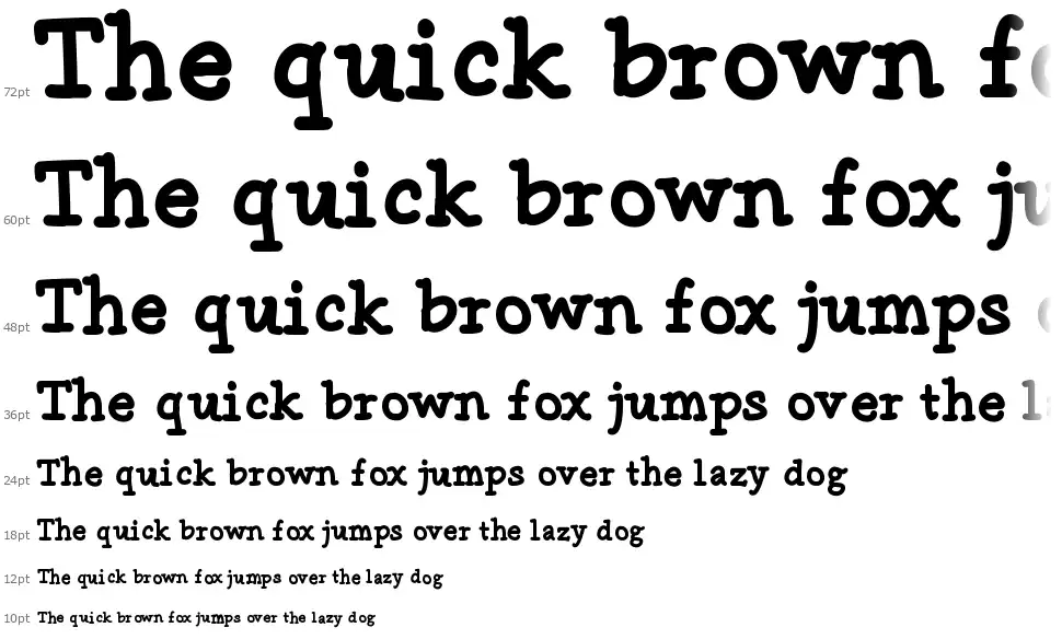 Nifty Notetakerfont waterfall