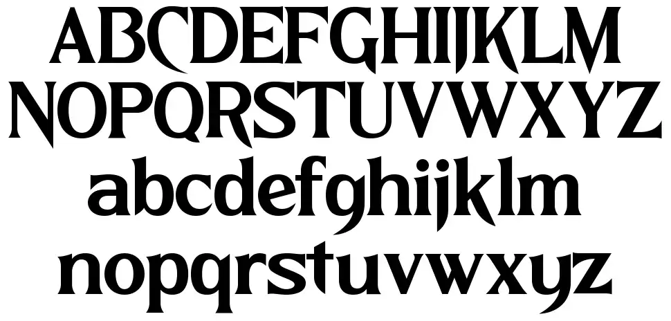 Nighttmer Horizonfont specimens