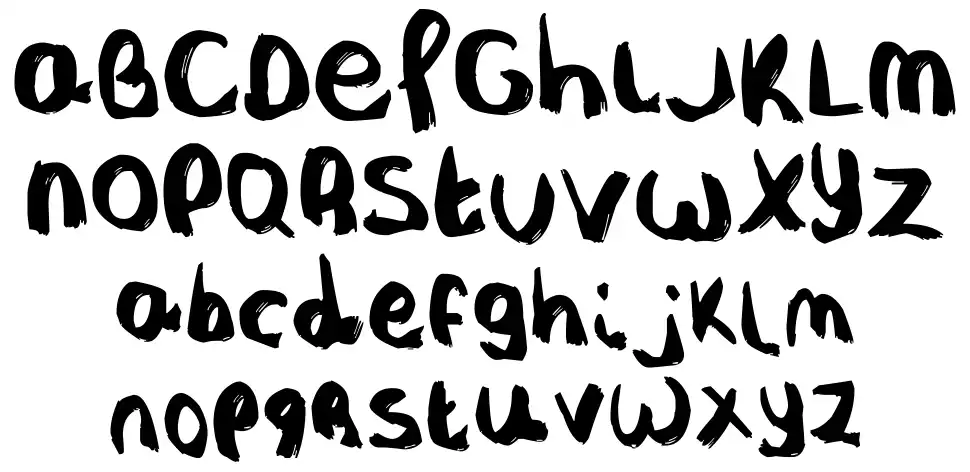 Nobody's Perfectfont specimens