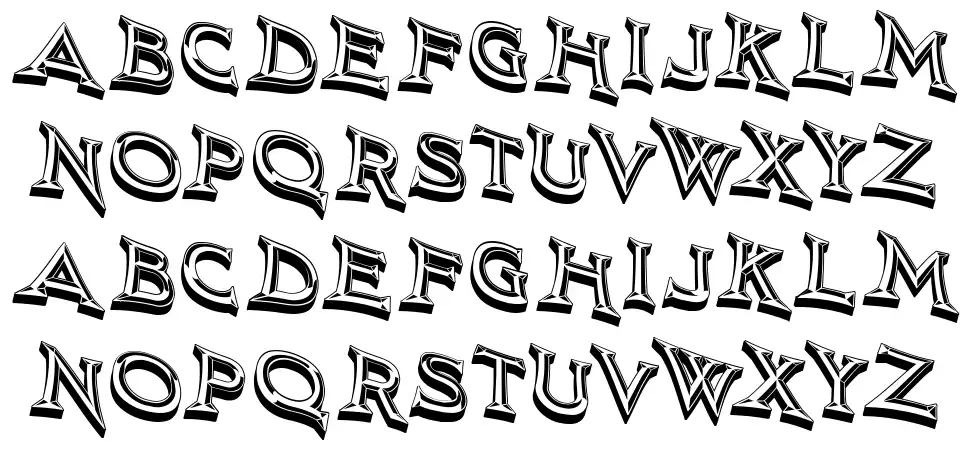 Novgorodfont specimens