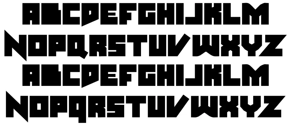 Nsteelfont specimens