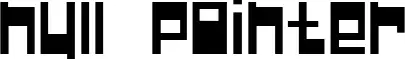 Null Pointer