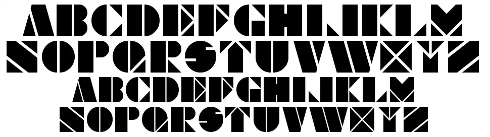 Obese & Square KKfont specimens