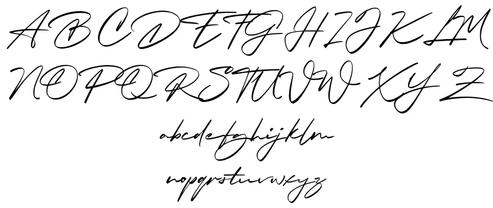 Onaturfont specimens