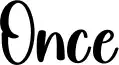 Once