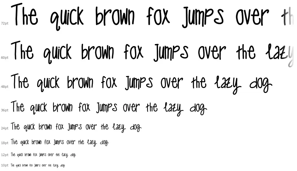 One man wolf packfont waterfall