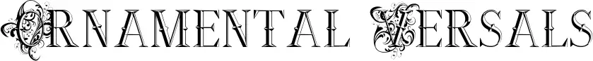 Ornamental Versals