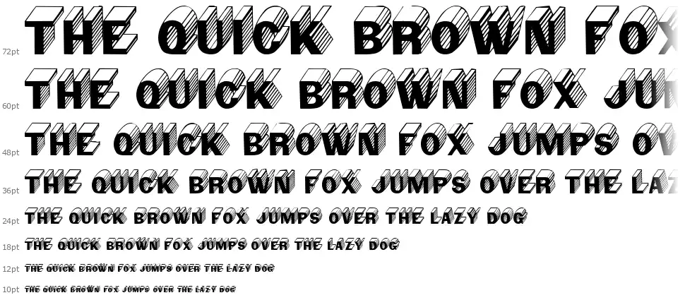 Ornamented, No. 1088font waterfall