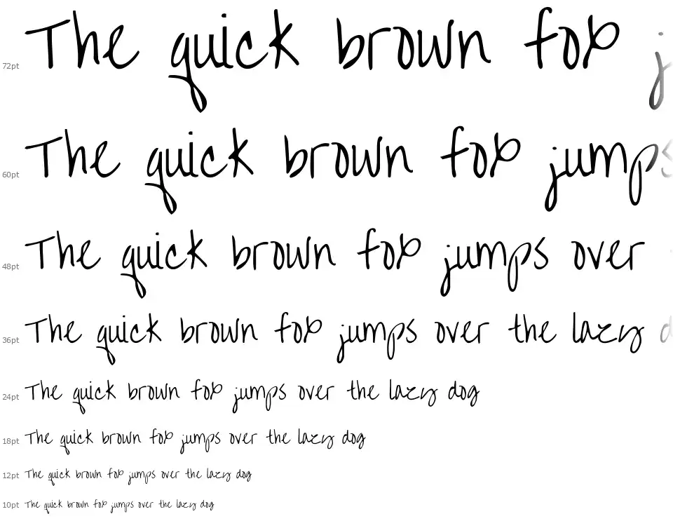 Over the Rainbowfont waterfall