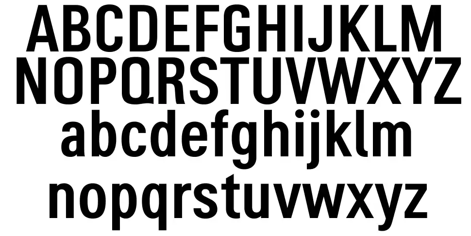 Oxford Streetfont specimens