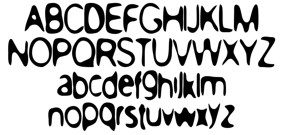 PeaceNow Basicfont specimens