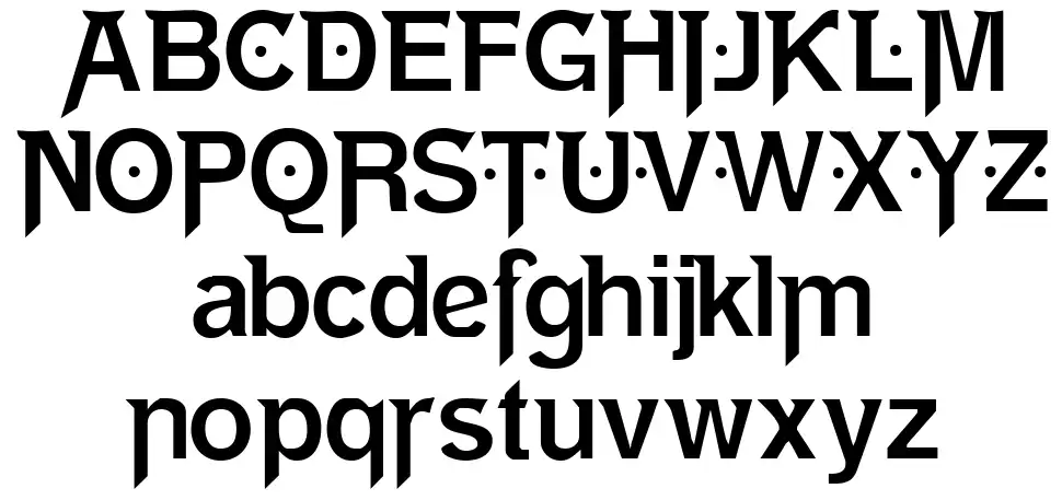 Peerless BB&Sfont specimens