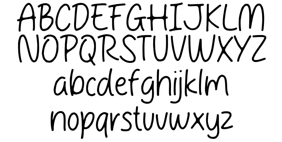 People Dreamfont specimens