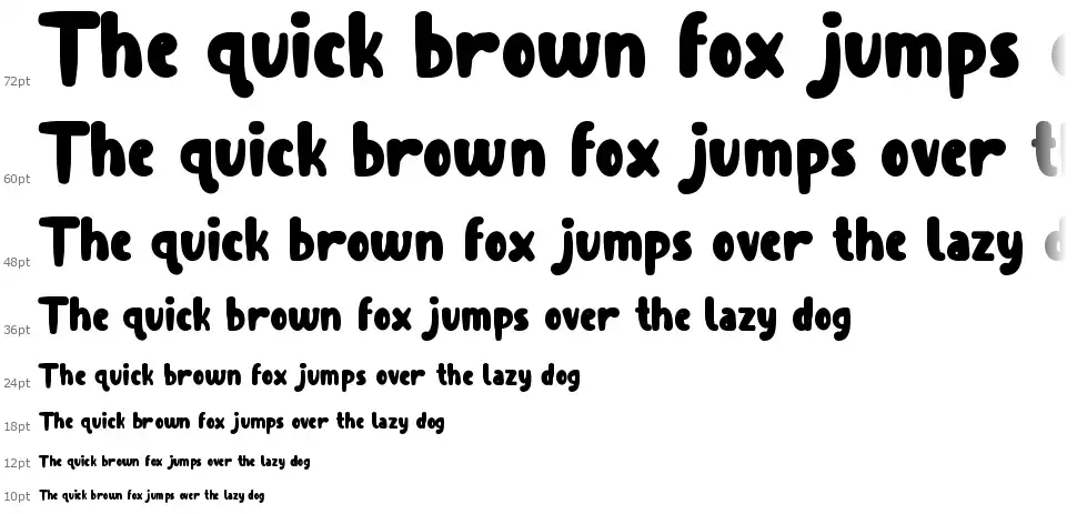 Perfect Smilefont waterfall
