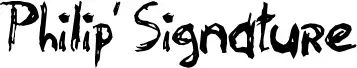 Philip' Signature