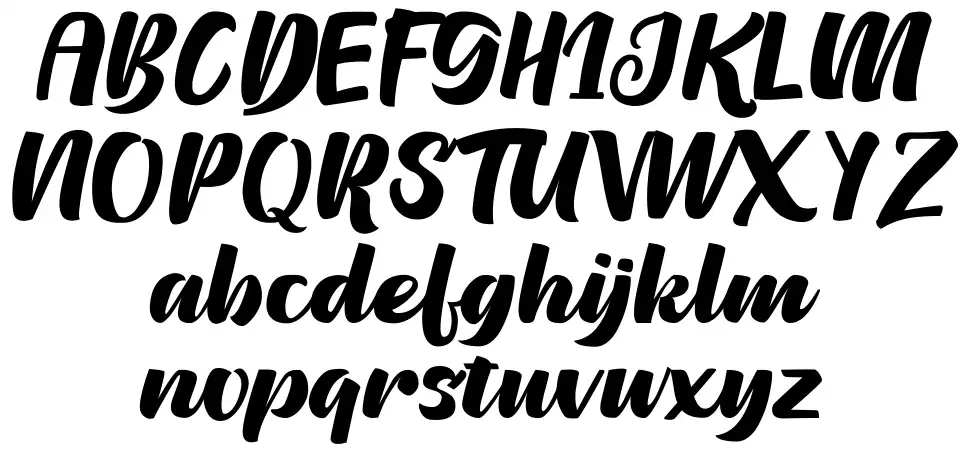 Pinguidfont specimens