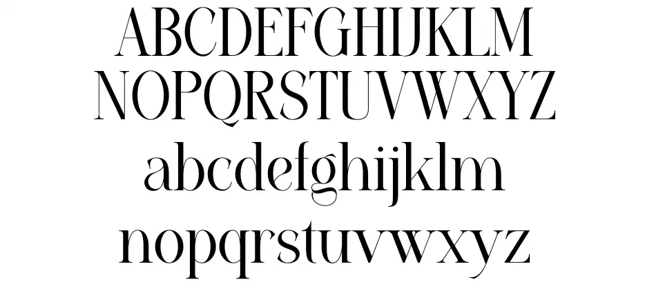 Piper Образец Piperfont specimens