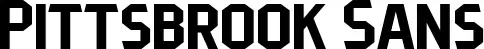 Pittsbrook Sans