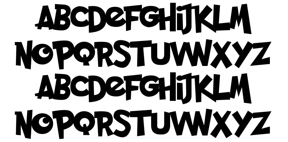 Pocket Monkfont specimens