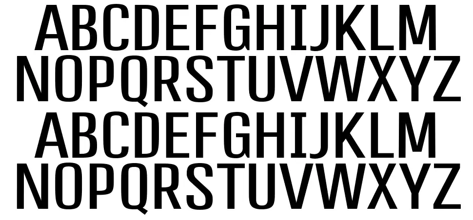 Professionfont specimens