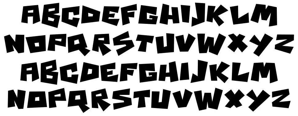 Psycho Robotsfont specimens
