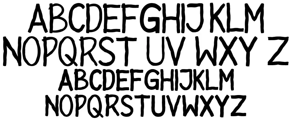 Psychopatfont specimens