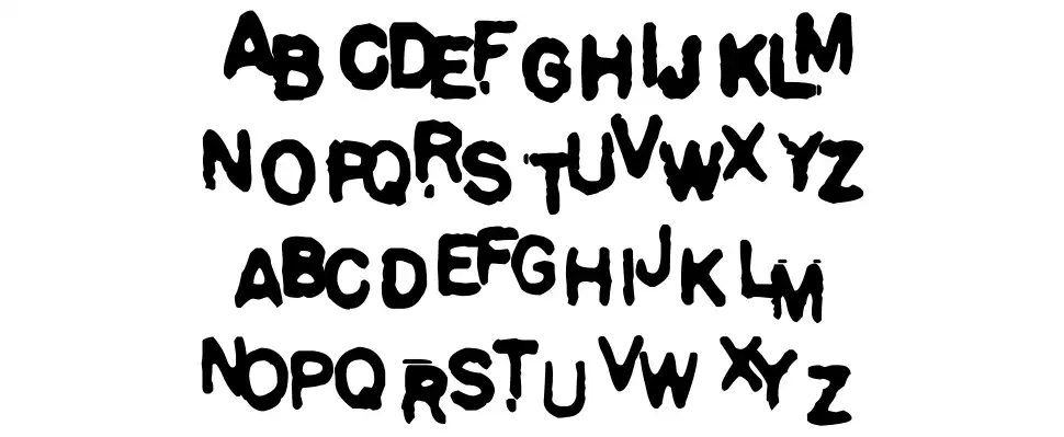 Pulpfont specimens
