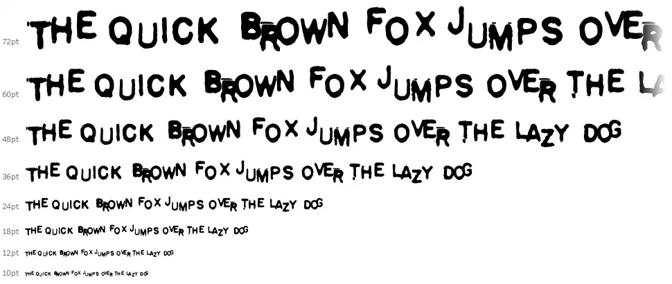 Pulpfont waterfall