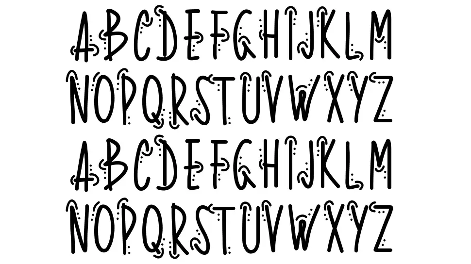 PW Whoopsfont specimens