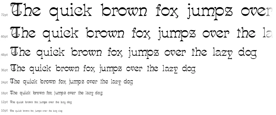 Pynson MS&Jfont waterfall