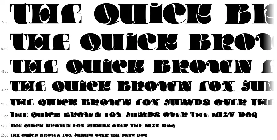 Quarantype Chilloutfont waterfall
