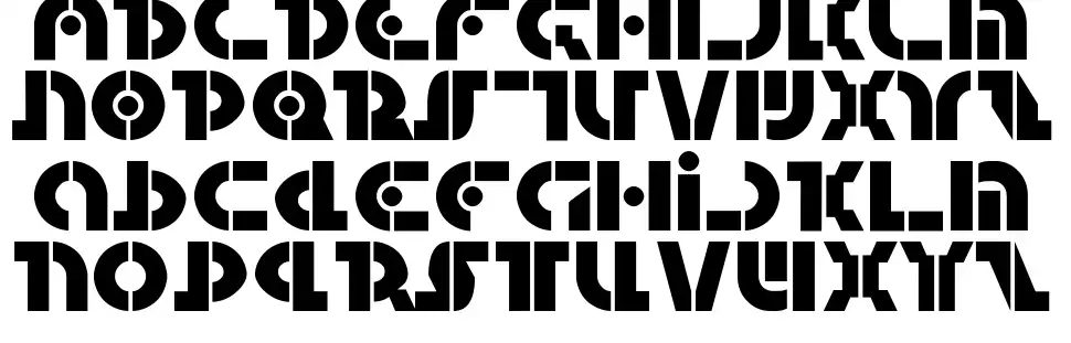 Questlokfont specimens
